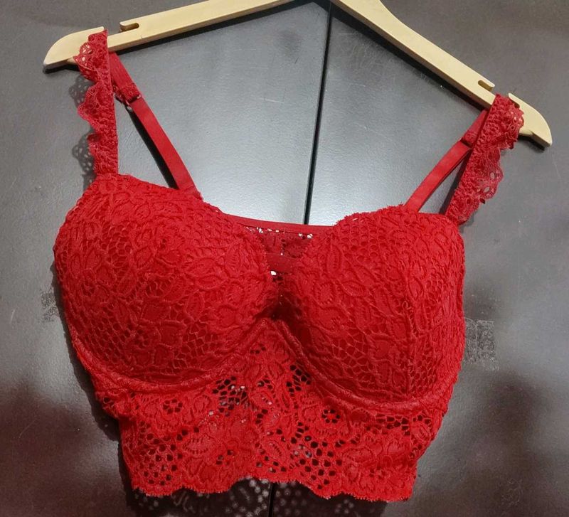Red 🔴 Sports Bra For 36 C Bust