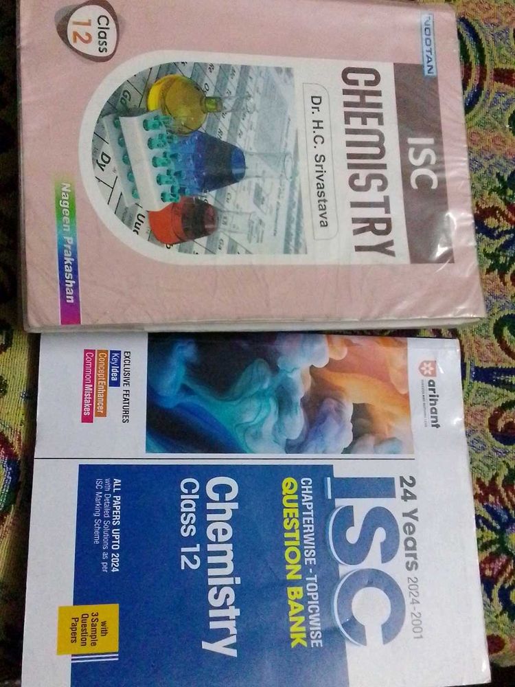 Isc Nootan Chemistry And Arihant Question Bank