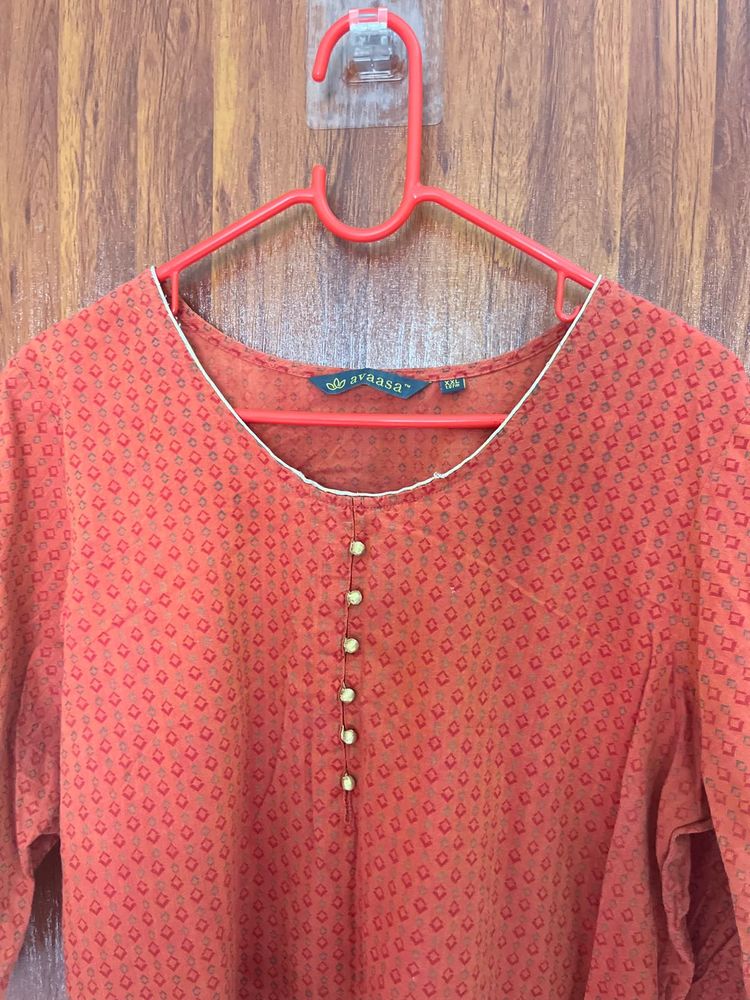 Elegant Printed Kurta