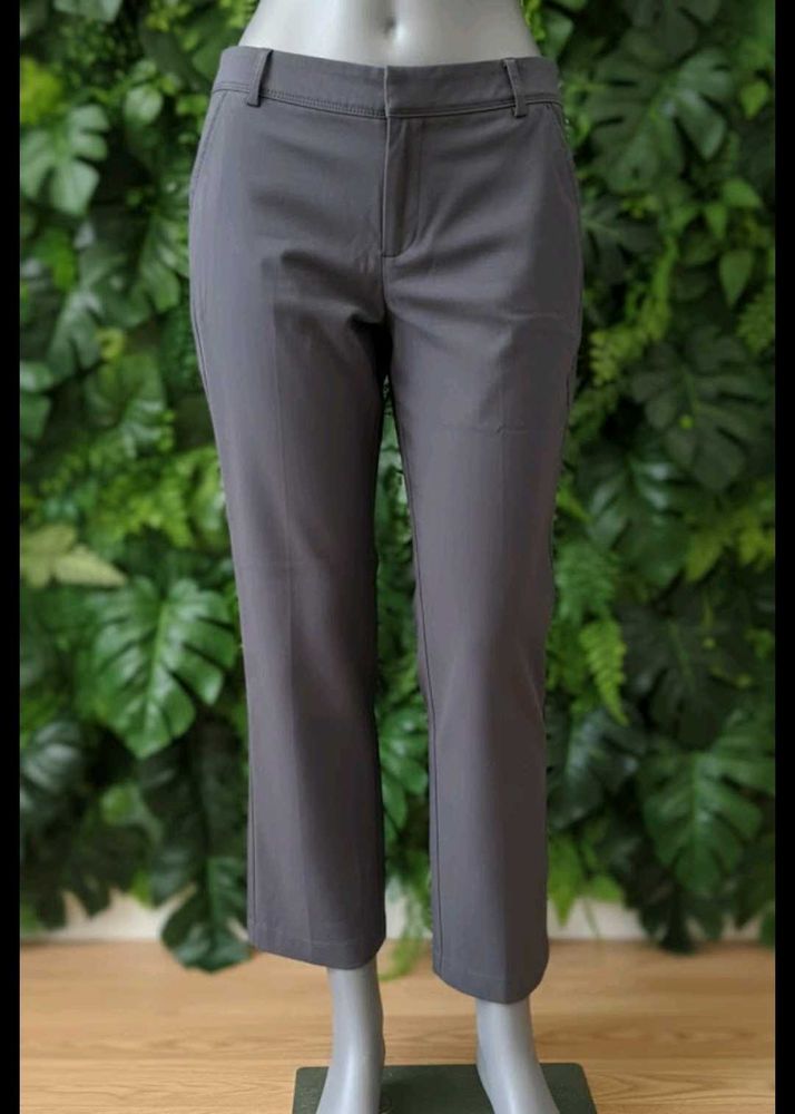 Gray Cropped Pants
