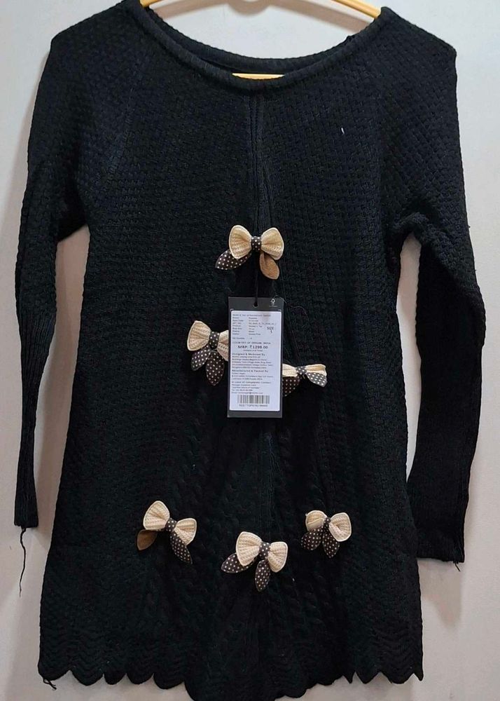Woollen Women Winter Long Tops, Size: Free Size