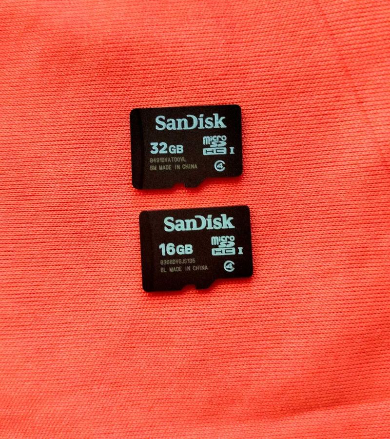 SanDisk MicroSD Cards: 16GB &amp; 32GB