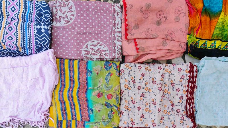 Assorted Dupattas - Vibrant Colors