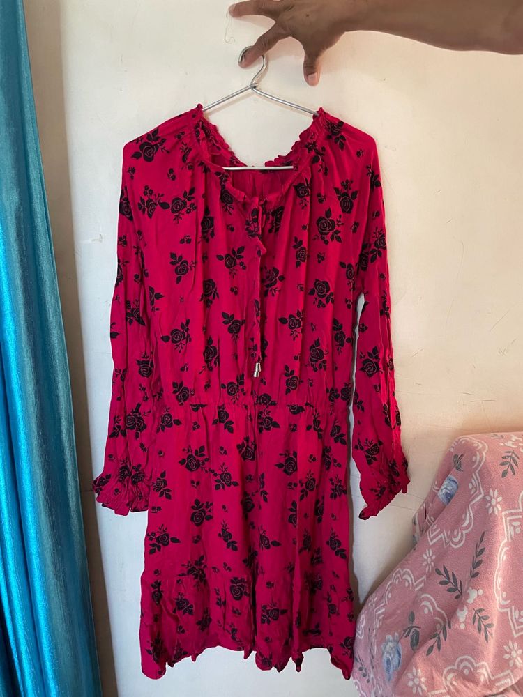 Floral Print Dress