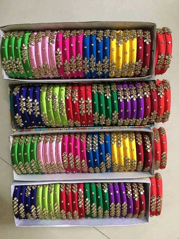 Colorful Bangle Set (Pack of 6)