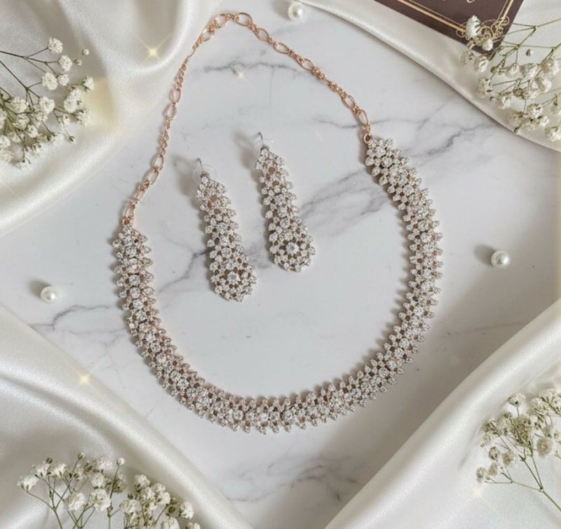 Elegant Necklace and Earring Set