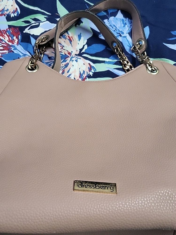 Pink Bag With 3 Pockets