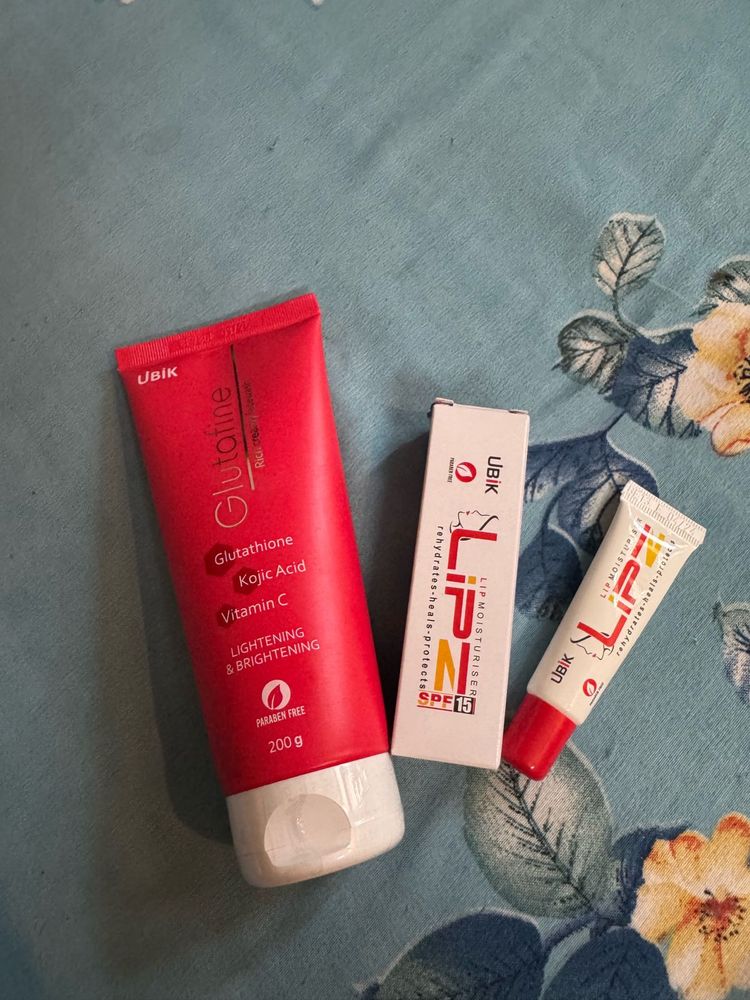 Combo Of Face Wash And Lip Balm