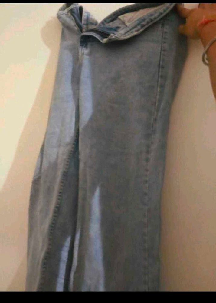 Denim Jeans Wide Leg Jean