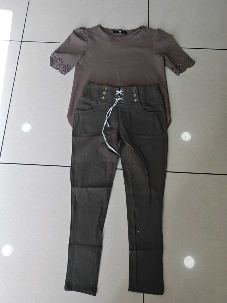 Stylish Top &amp; Pants Set