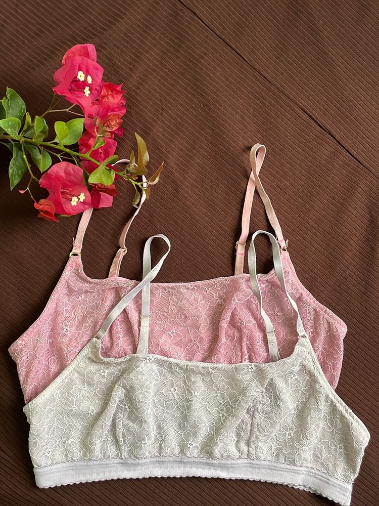 Lace Bralette Set