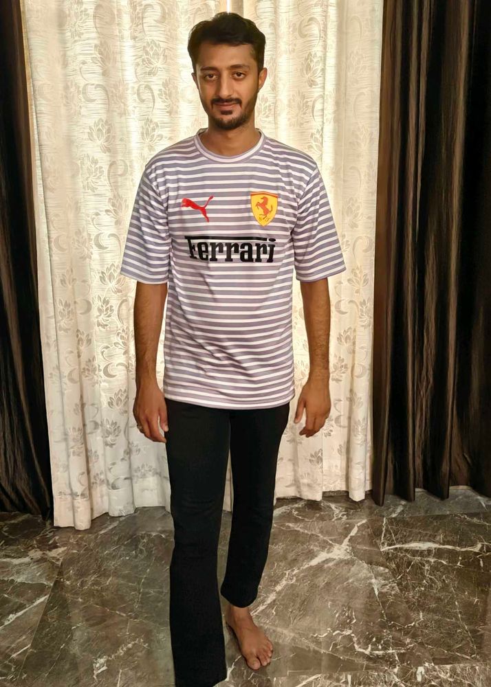 Ferrari Striped Tee