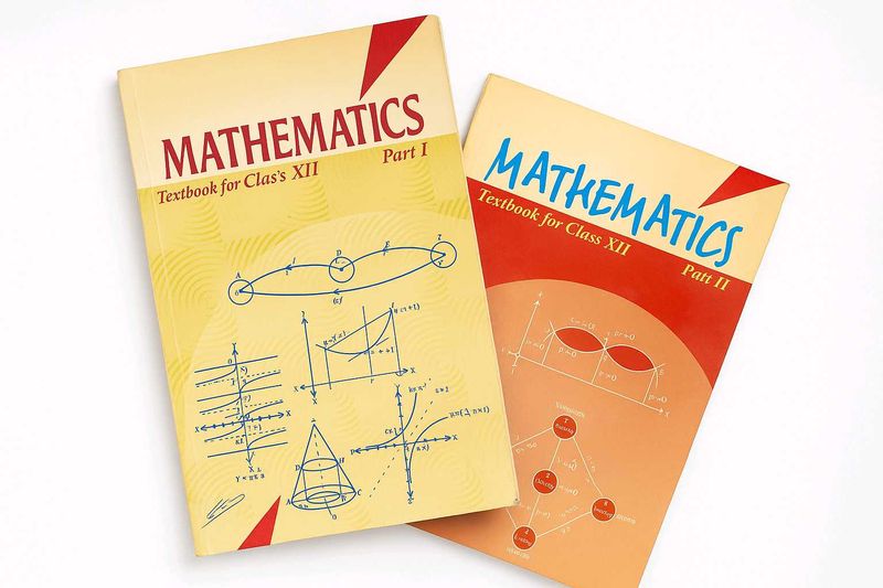 Ncert Maths Book For Class 12th( Part 1+2)