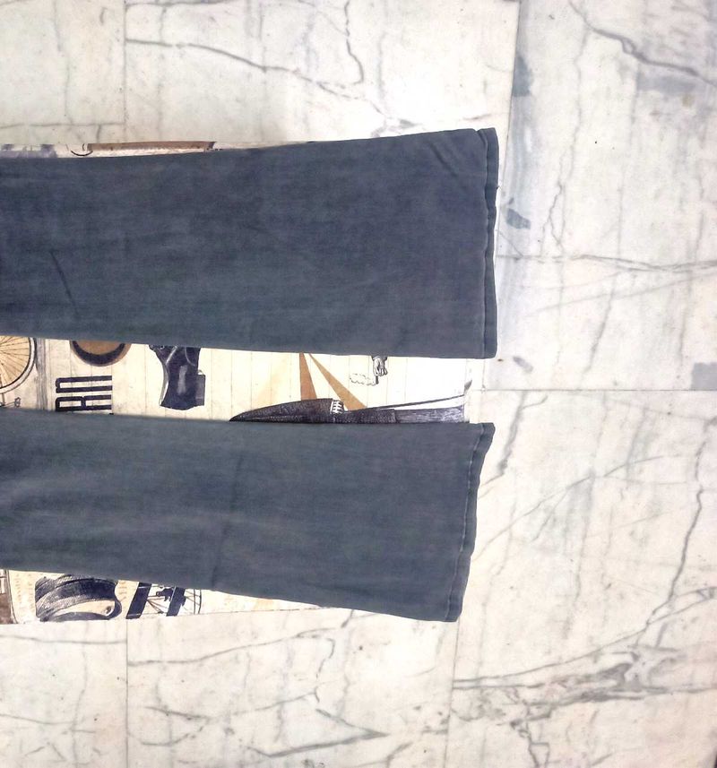 Grey /Gray Bootcut jeans (Brand-2inOne )