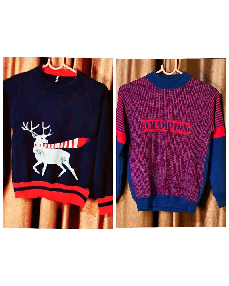 Combo Of 2 Sweater for 8 to 10 year boys