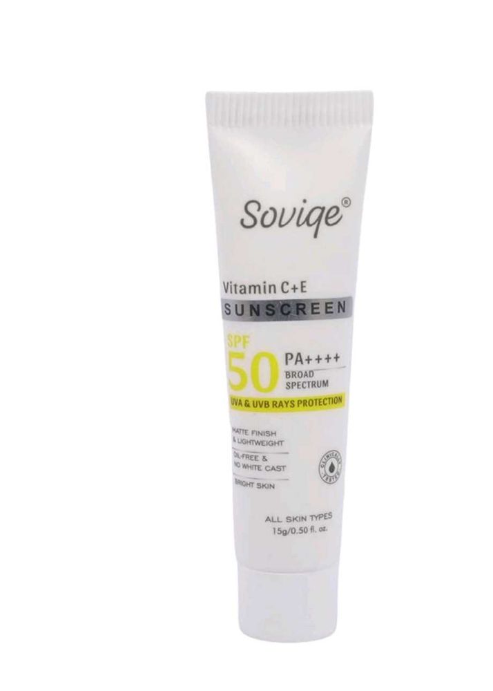 Sovige Vitamin C+E SPF 50 Sunscreen