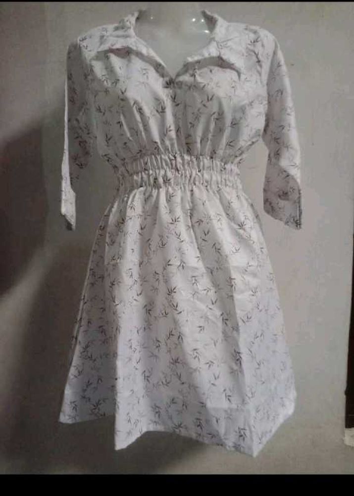 Floral Print Mini Dress