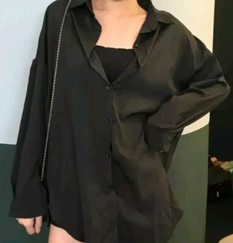 Trendy Korean Style Oversized Shirt
