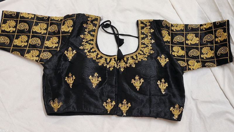 Price Drop: Desinger Black Blouse