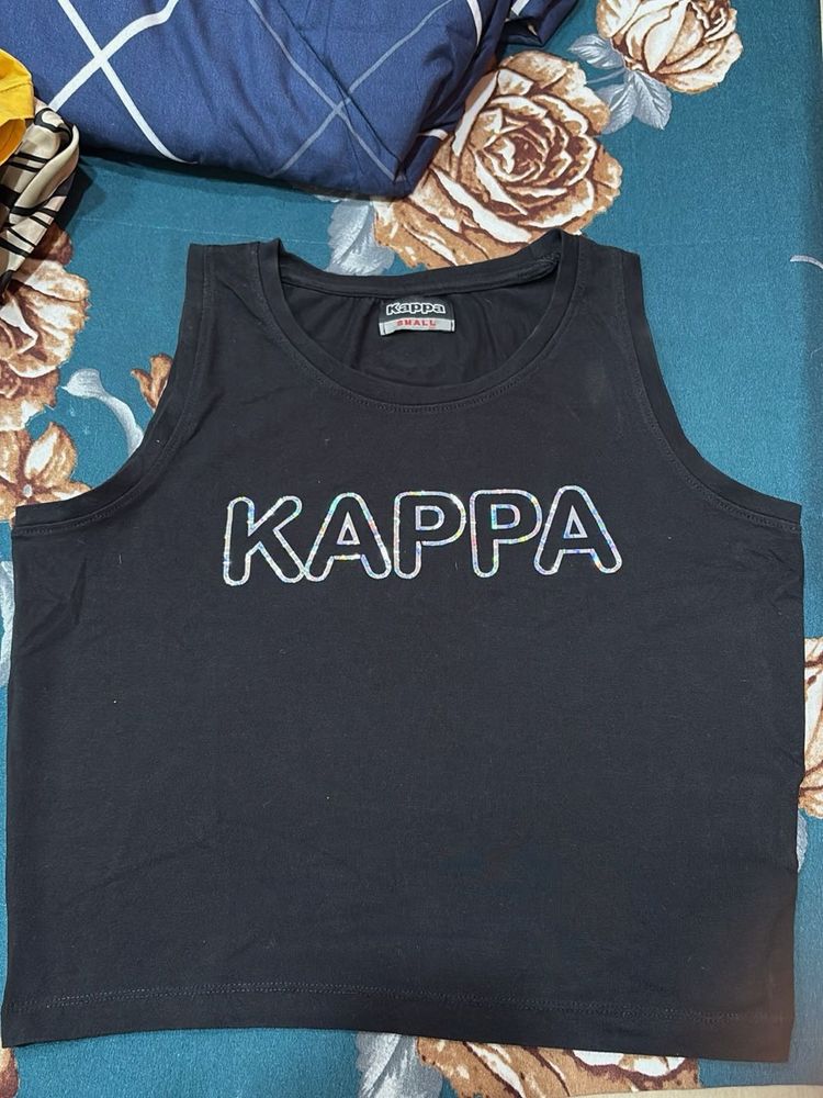 Kappa Black Tank Top