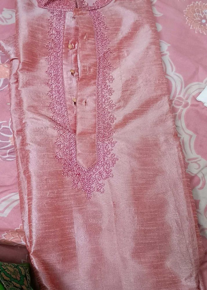 Pink Kurta Pyjama