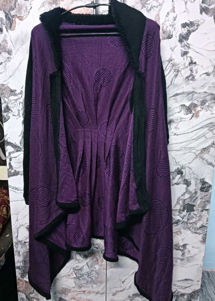 Purple Knit Cardigan 🈸38,40,