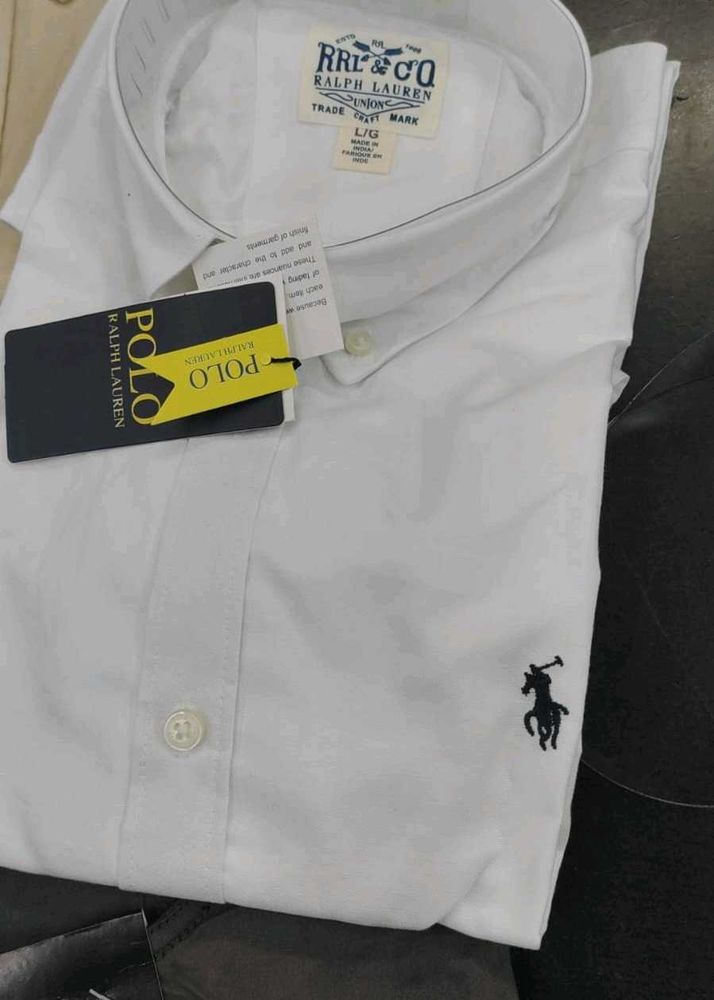 Ralph Lauren White Shirt Mens
