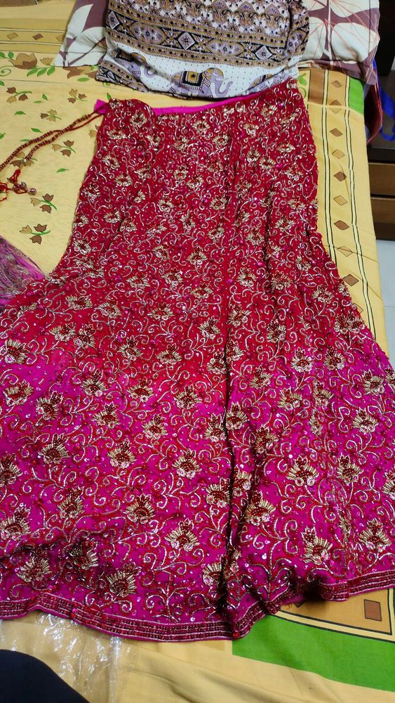 bridal full work lengha choli