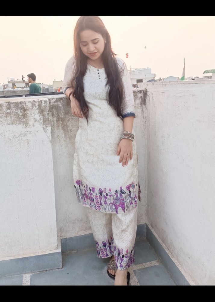 Elegant Printed Kurta Set