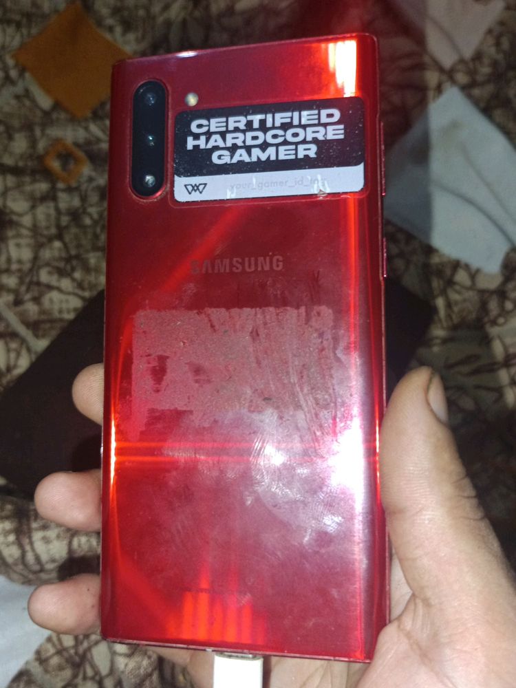 Samsung Note 10 5g (Dubai Edition) Red