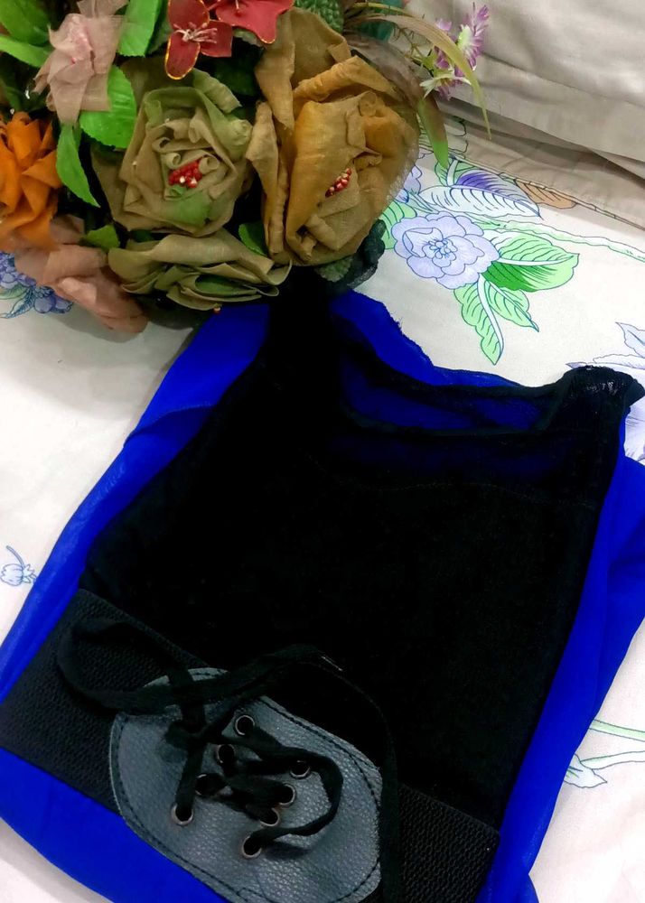 Black Dress with Belt