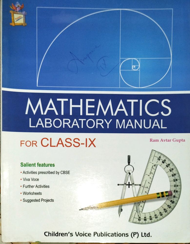 Mathematics Laboratory Manual Book For Class 9
