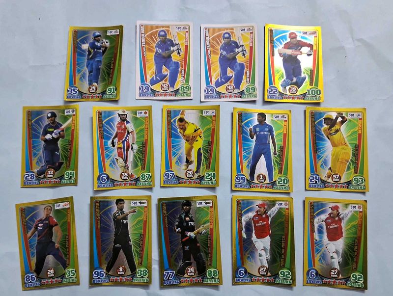Cricket Attax Trading Cards