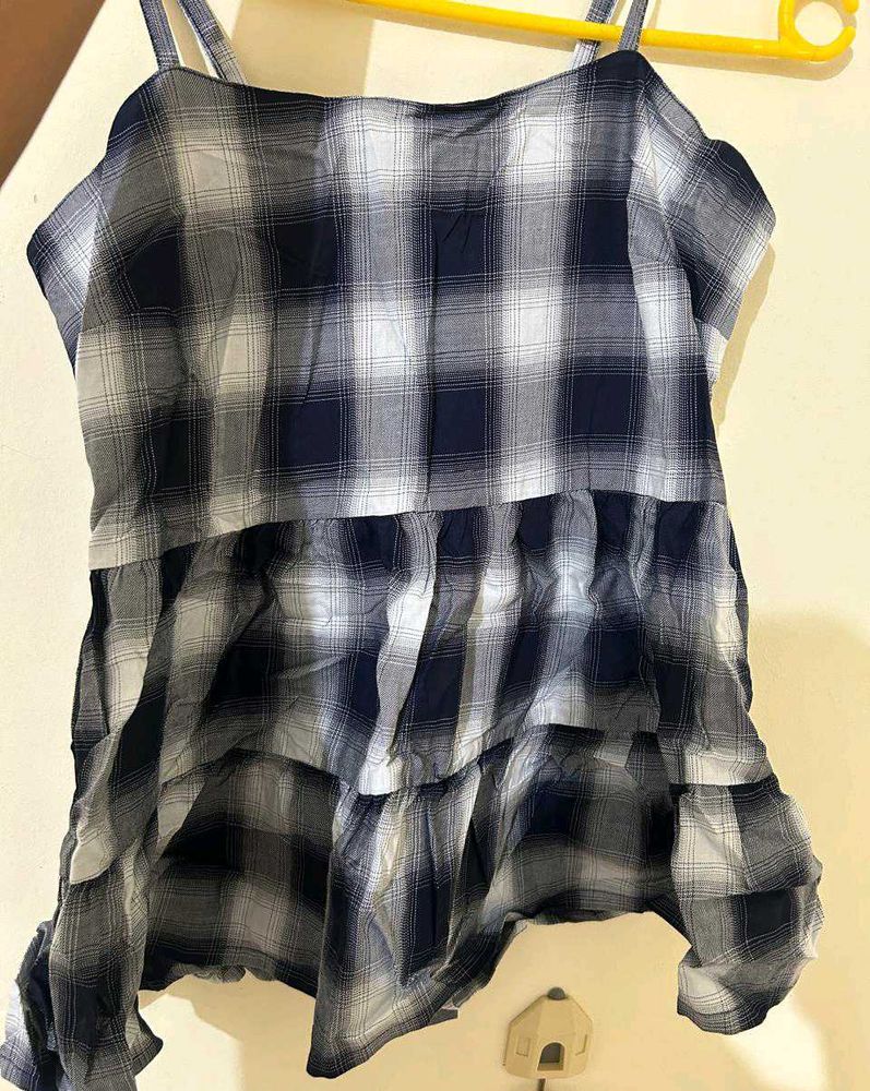 Women Navy Blue Top