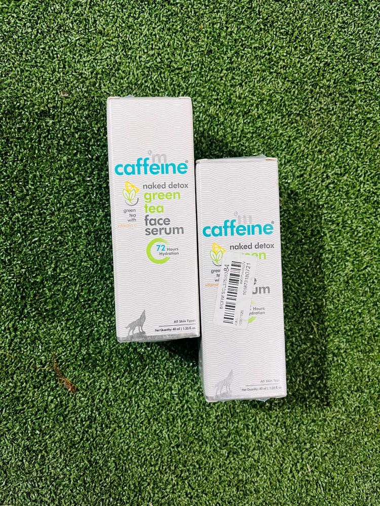 Pack Of 5 mCaffeine Green Tea Hydrating Face