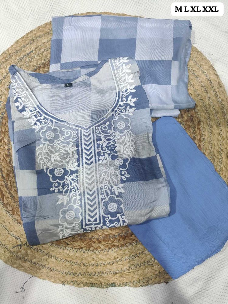 Embroidered Kurta Set