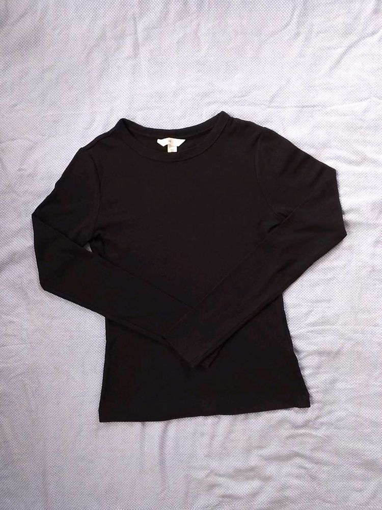 Black Long Sleeve Tee