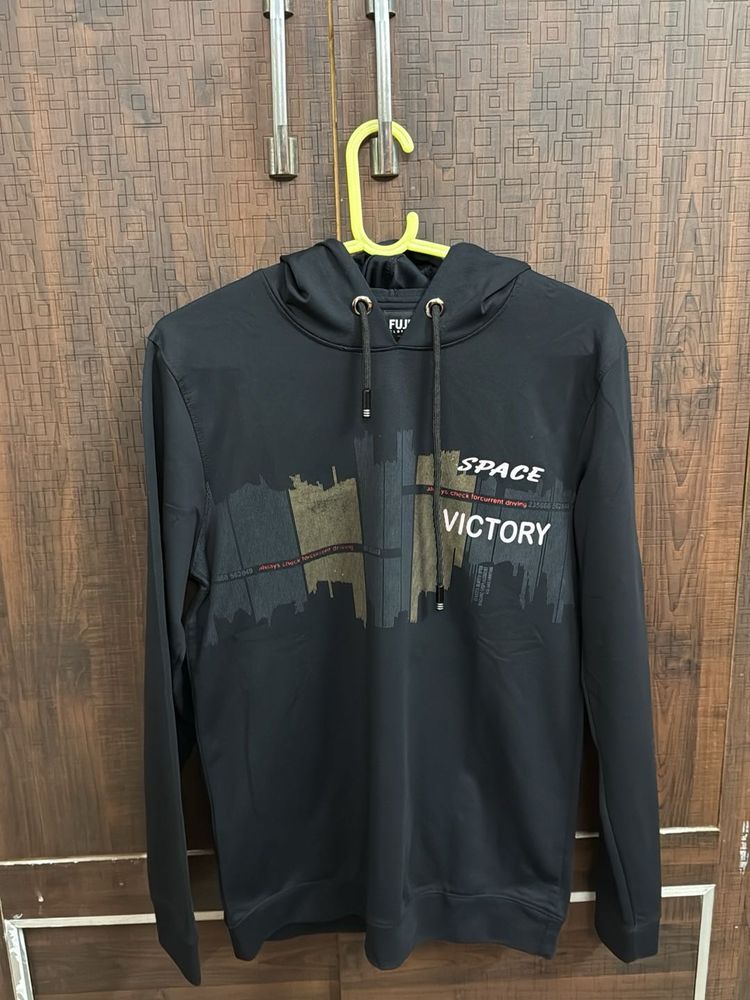 Space Victory Black Hoodie