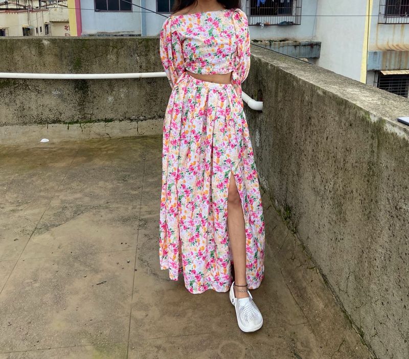 Floral Two-Piece Set