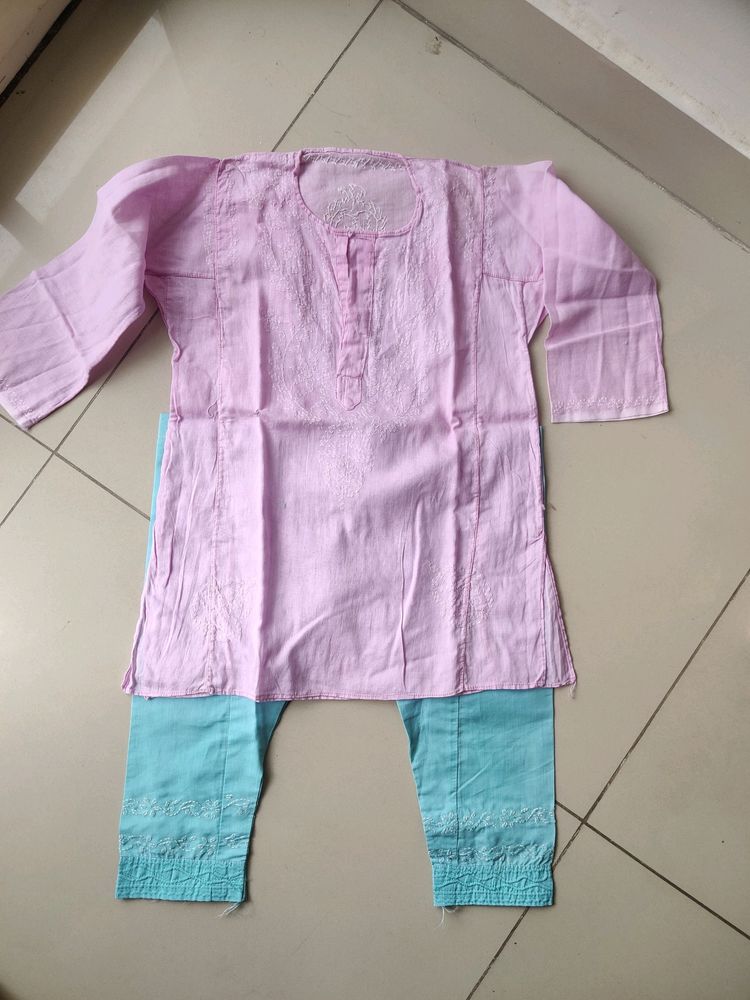 Chikan Kari Kurti Salwar