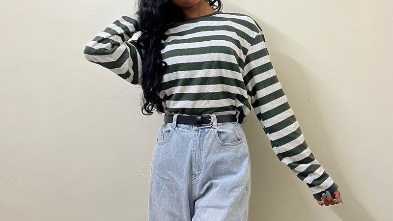 Striped Long Sleeve Tee