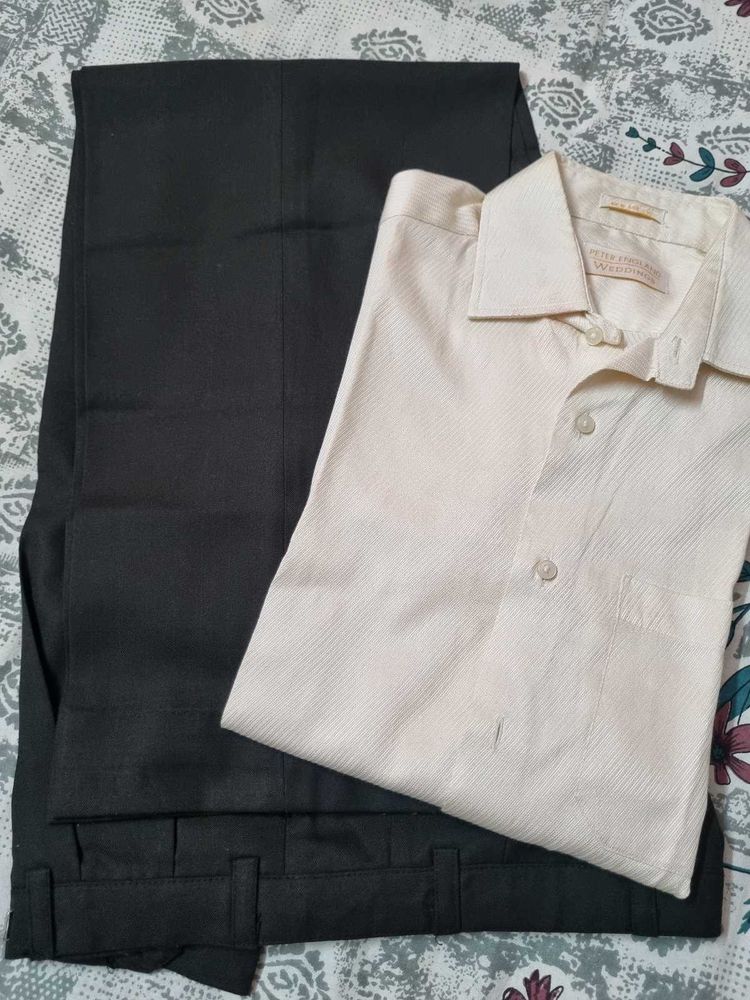 Peter England Shirt With Pant