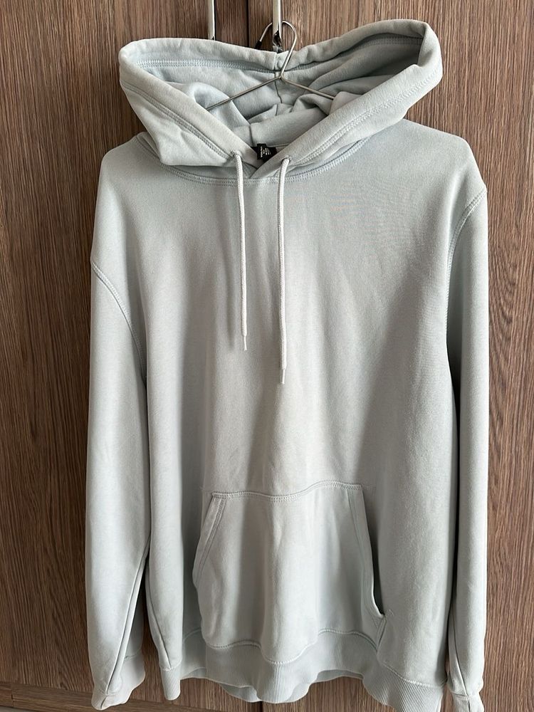 H&amp;M Loose Fit Sky Blue Hoodie