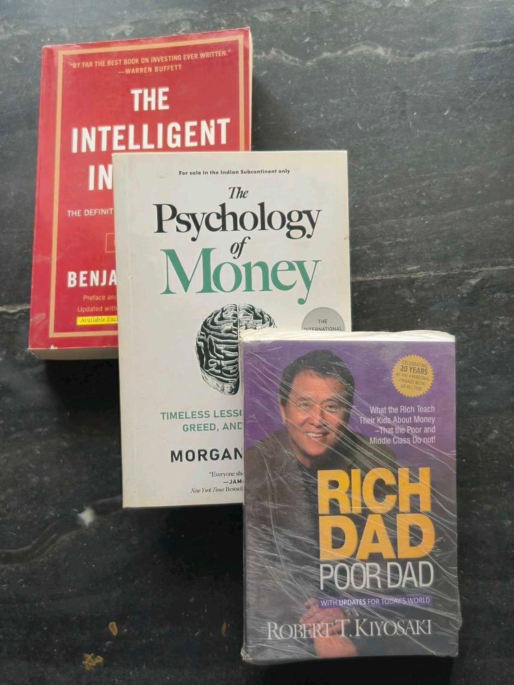 3 Investing books combo
