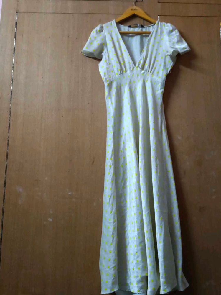 Polka Dot Maxi Dress