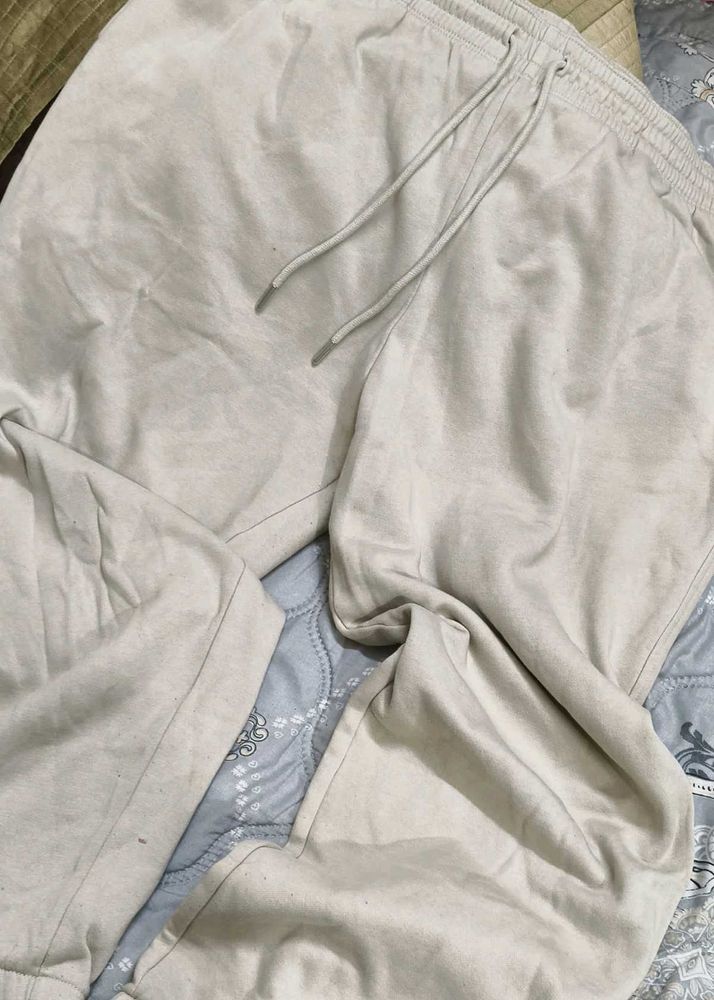 Beige Sweatpants