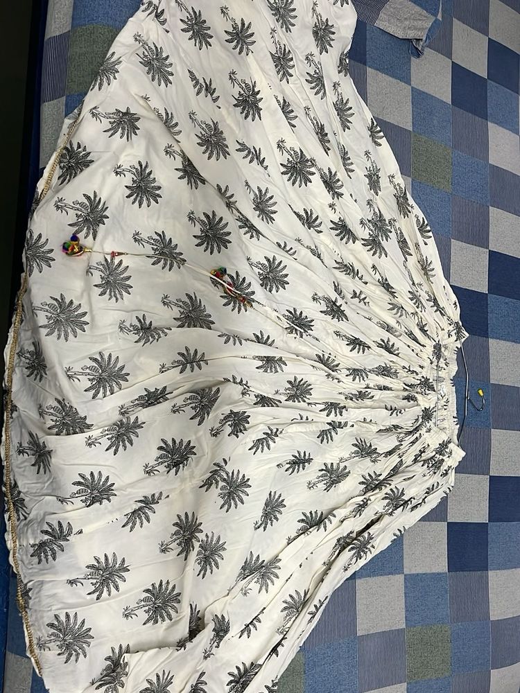 Floral Print Skirt