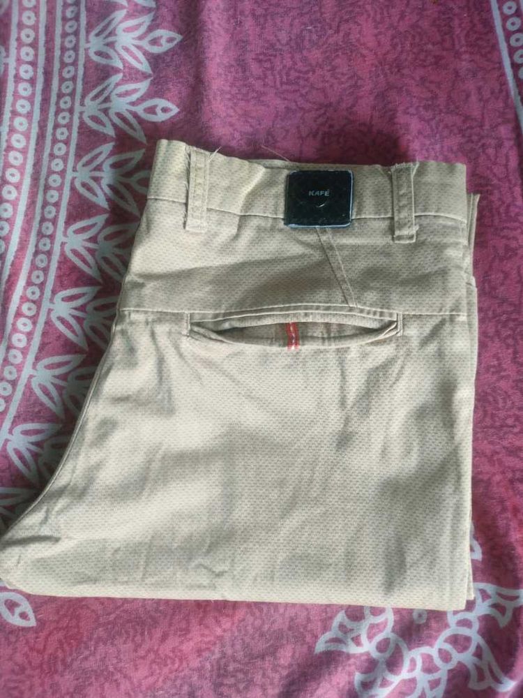Khaki Casual Pants