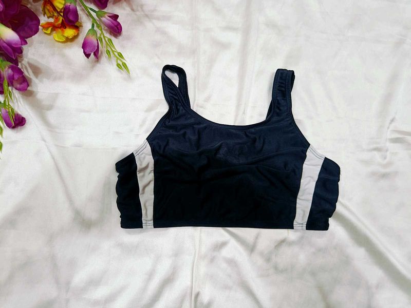 Black Sports Bra