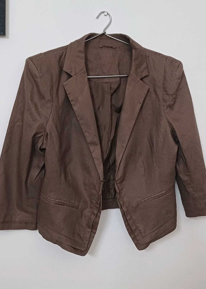 Brown Blazer